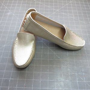 Sperry Topsider gold flats shoes size 7m